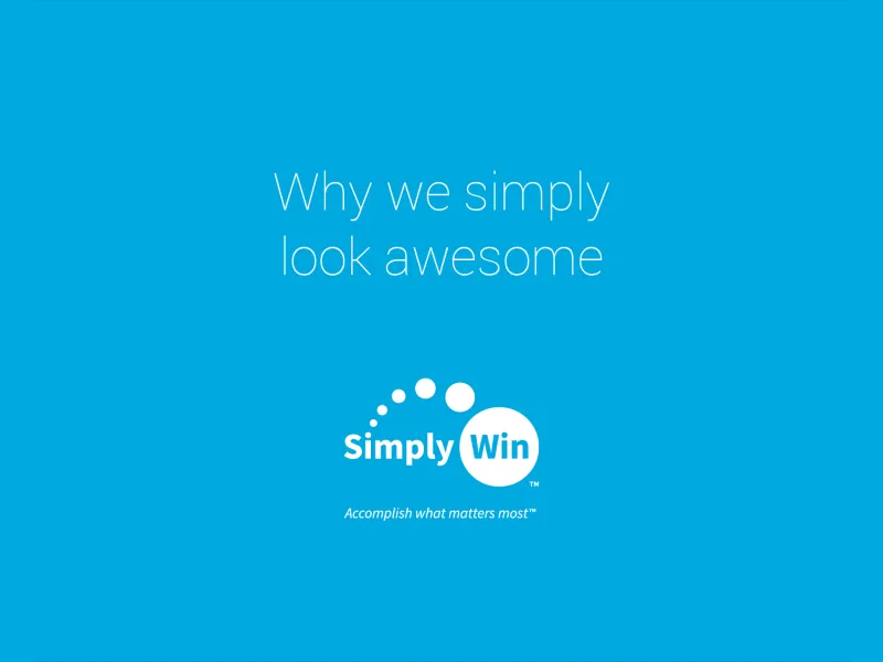 SimplyWin presentation cover