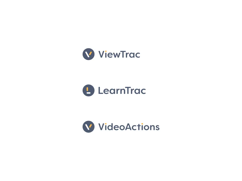 ViewTrac, LearnTrac and VideoActions logos