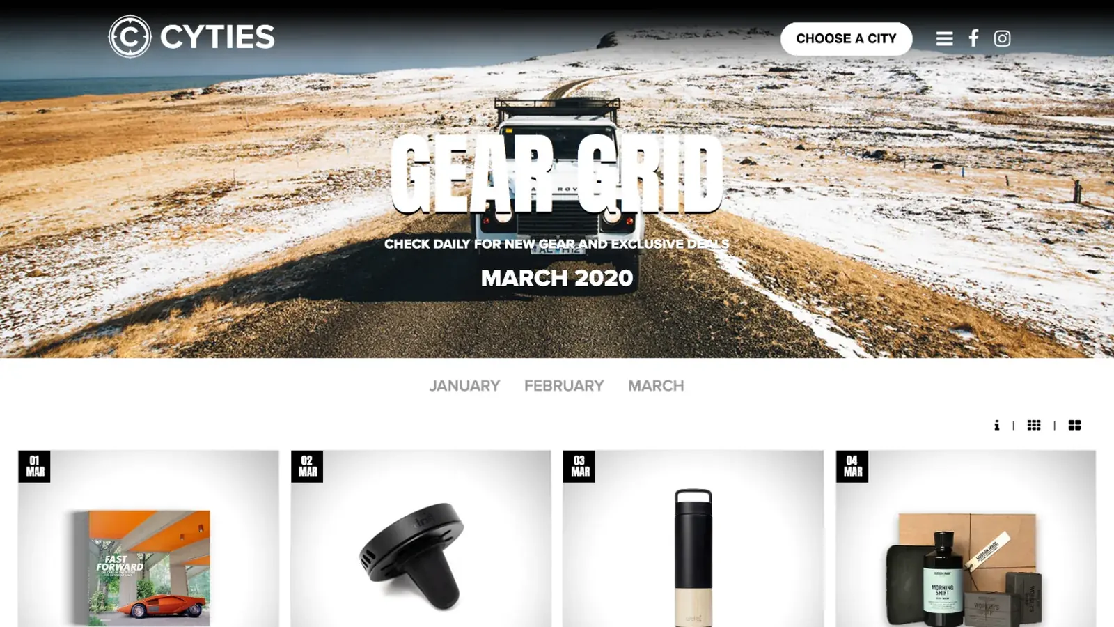 The Gear Grid, March 2020